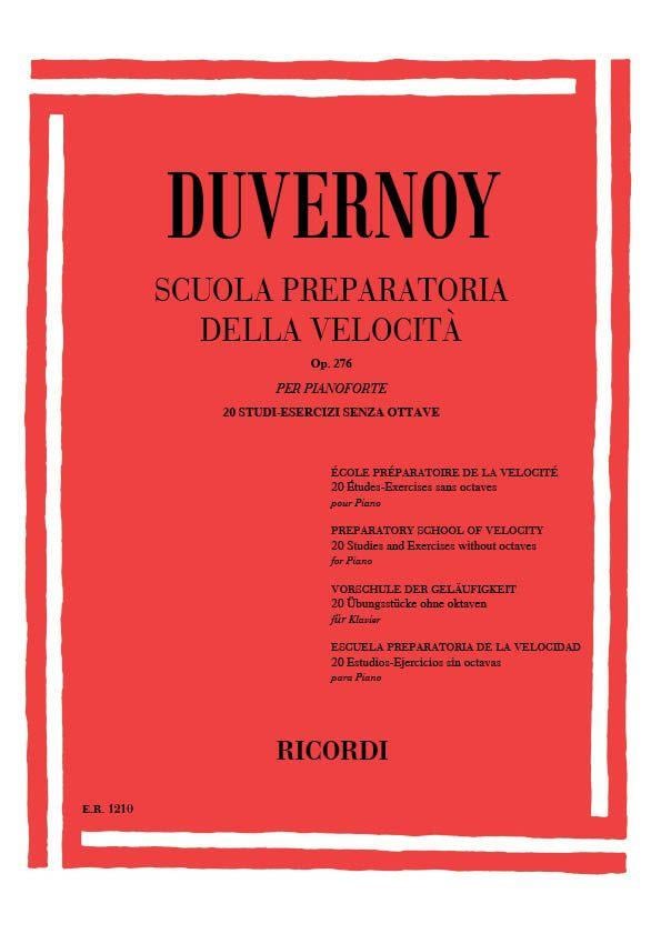 Scuola Preparatoria Della Velocità Op. 276